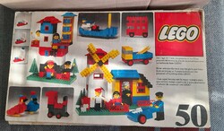 Retro LEGO Basic 50 alap építőkészlet - 1976 -