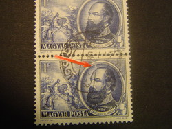 1952 1848-as Szabadságharcosok 1 Ft -os bélyeg tévnyomata