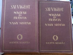 ANTIK MAGYAR-FRANCIA NAGY SZÓTÁR 1942-bol, Dante