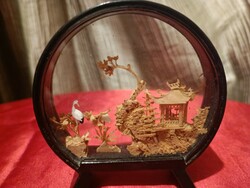 Kisméretű kínai diorama