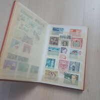 A5 size album with Hungarian and foreign stamps for sale