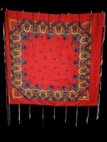Vintage shawl 95x95 cm. (6394)