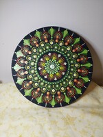 A wall picture decorated with a mandala