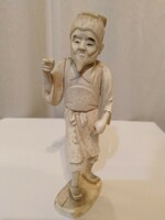 Oriental bone figure, sculpture, carving, Chinese, Japanese