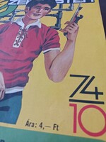 1974 /OKTÓBER EZERMESTER/ SZÜLETÈSNAPRA/KARÀCSONYRA/könyv/újság/kèpregèny/