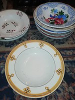 Miskolcz painted antique plate from the collection 17