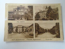 D199641 old postcard - Kaposvár Berzsenyi civil school for boys - 1945 checked - Mihalik vác