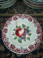 Hollóháza festett Antik tányér gyűjteményből 14