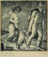 R. Kády jelzéssel : "Menekülők..." 1924