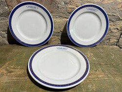Utasellátó tányérok, 3 darab, 2 méret