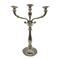 Silver candle holder trident 743.6 g ez00040