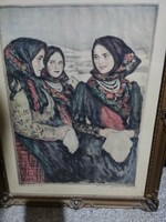 Glatz Oszkár rézkarc