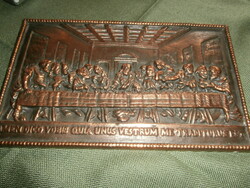 The Last Supper - metal wall picture