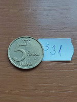 Belgium belgie 5 francs 1994 aluminum bronze, ii. King Albert s31