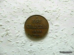 Szabadságharc 1 krajcár 1848