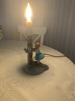 Felújított antik kerámia lámpa