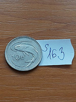Malta 10 cents 1986 large gold mackerel, copper-nickel s163