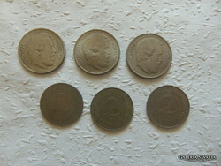 3 darab 5 forint - 3 darab 2 forint LOT !