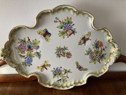 Huge baroque porcelain tray from Herend