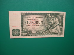 Csehszlovákia 100 korona 1961   KI