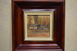 Gyula Wárkonyi 12*12 cm miniature