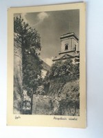 D199668   Régi képeslap  -GYŐR Püspökvár -részlet   1950's Mihalik Lajosné Vác