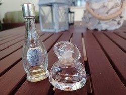 Régi mini vintage parfümös, kölnis üvegek- gyűjtői 2db!