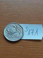 MÁLTA 5 CENT 1995  RÁK, Réz-nikkel   S171