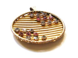 ​Antique decorative crystal large pendant for necklace