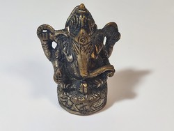 Ganesha, ganèsa brass statue.