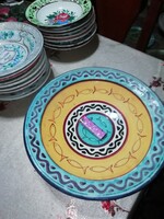Safi large ceramic serving plate marked with fish