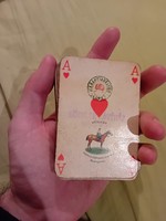 Antik kártya Piatnik Büchler kávéház 53 db