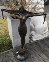 Dancer - giant bronze statue