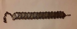 Bronze colored bracelet made of 