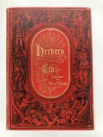 Cid, antique German illustrated book from 1894