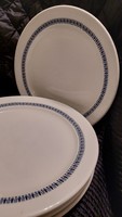 '' Utasellátó,,  mintás  alföldi porcelán lapos tányér 24cm 5db