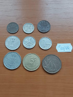 Belgium belgie 9 pieces 20 centimes - 20 francs s10/44