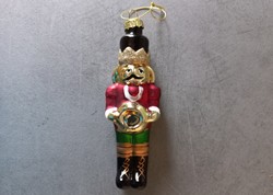 Large glass nutcracker figure