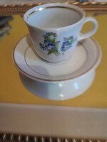 Forget-me-not cup with plate