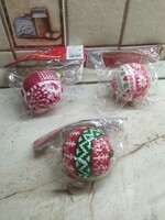 3 Christmas tree decorations for sale!