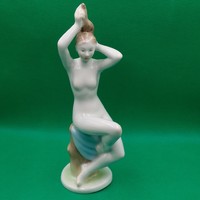 Rare collector raven house female nude figurine