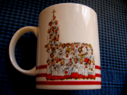 Controversy about the form of a church from minister children! Cristliche bücher & geschenke on mug