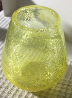 Csodás karcagi fátyolüveg váza (100)