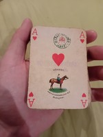 Antik kártya Piatnik Büchler kávéház 54 db