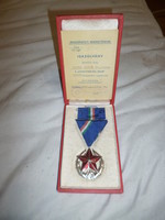 Old award public safety medal silver grade