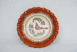 Népi Karcagi madaras fali tányér
