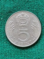 5 Forint 1989 ! Szép !