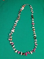 Colorful mother-of-pearl necklace(1027)