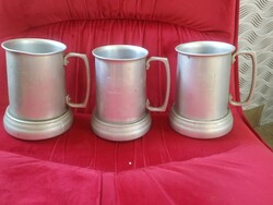 Retro aluminum jug with playboy logo 3 pieces for sale!