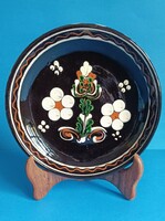 Folk ceramic wall plate wall decoration bowl plate